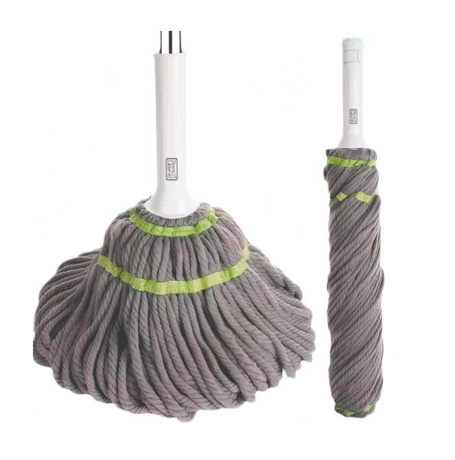 Fregona con escurridor para limpiar fácil