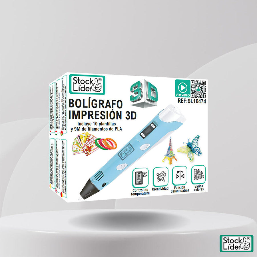 Bolígrafo impresión 3D fácil de usar