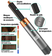 Cepillo secador 5 en 1 para peinar fácil