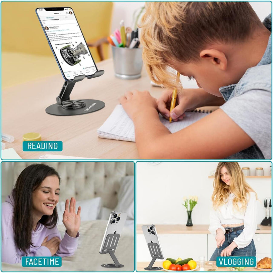 Base para celular ajustable y manos libres