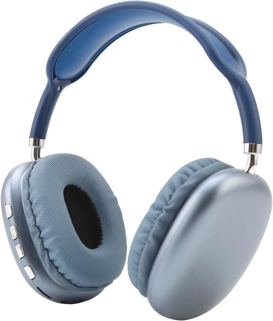 Auriculares Bluetooth Azules con Micrófono