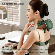 Masajeador cervical y espalda 4D con calor