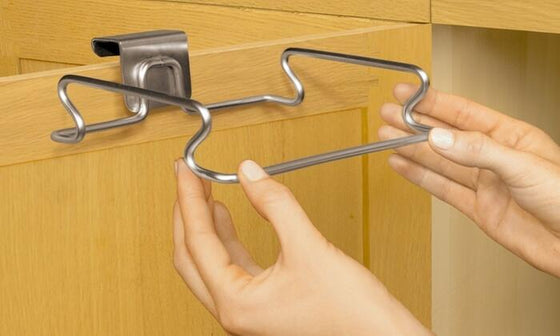 Soporte bolsa basura cocina colgante