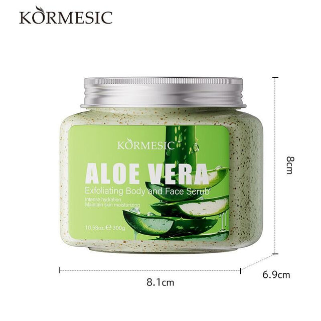Exfoliante corporal aloe vera suave