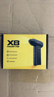 Ventilador de mano potente USB X8