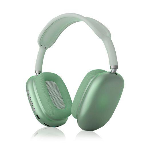 Auriculares Bluetooth verdes inalámbricos
