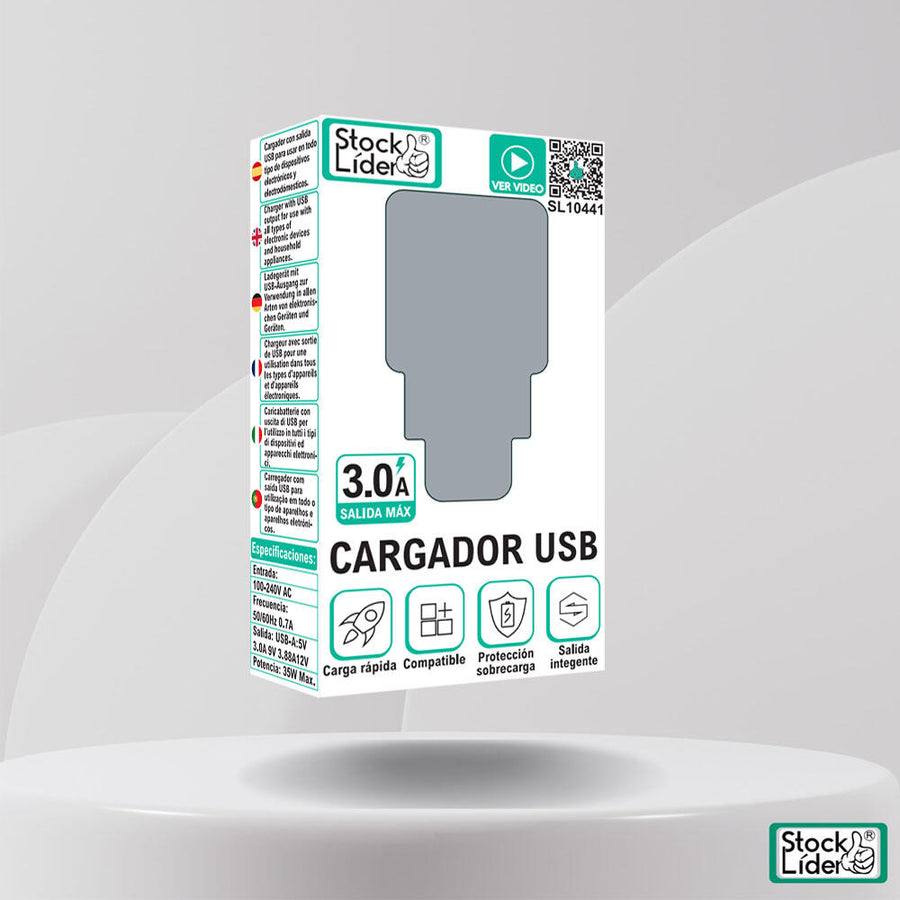 Cargador USB rápido 3.0A | Novarso