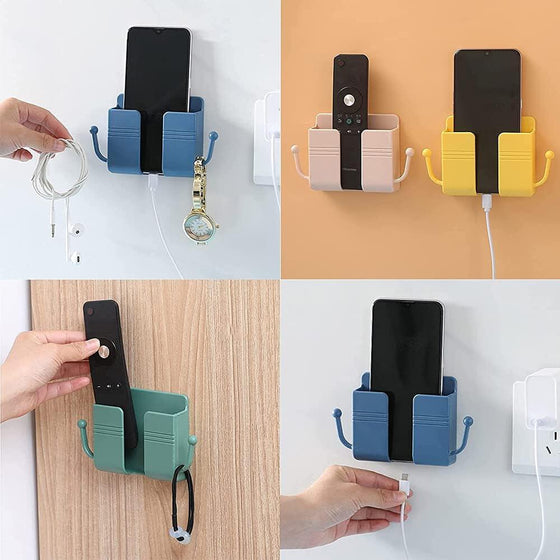 Soporte pared con gancho adhesivo