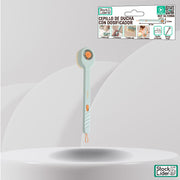 Cepillo de ducha con dosificador ergonómico