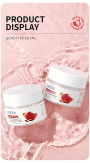 Crema facial de granada iluminadora