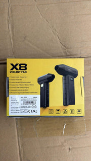 Ventilador de mano potente USB X8