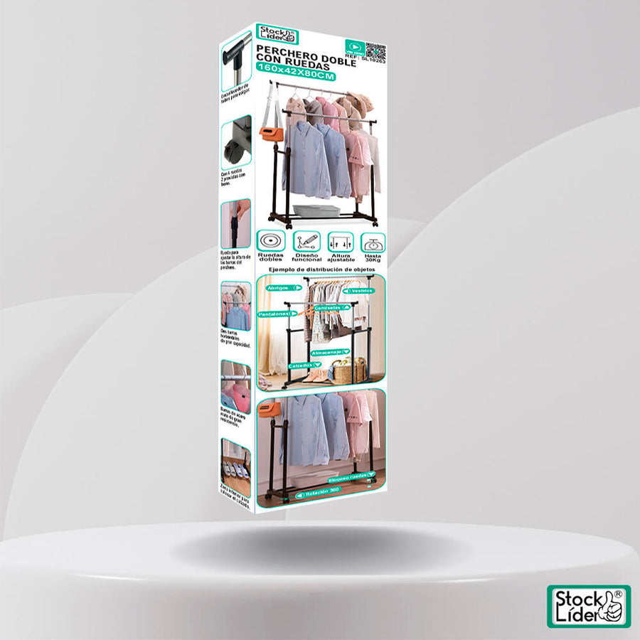 Ordena tu ropa en cualquier rincón