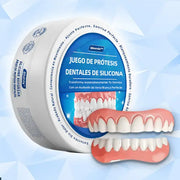Prótesis dental de silicona estética