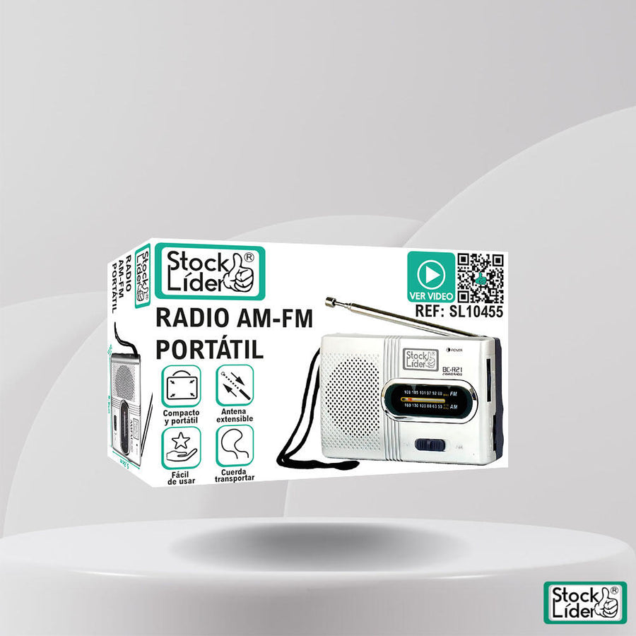 Radio AM FM portátil compacta | Novarso