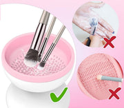 Limpiador de brochas de maquillaje USB