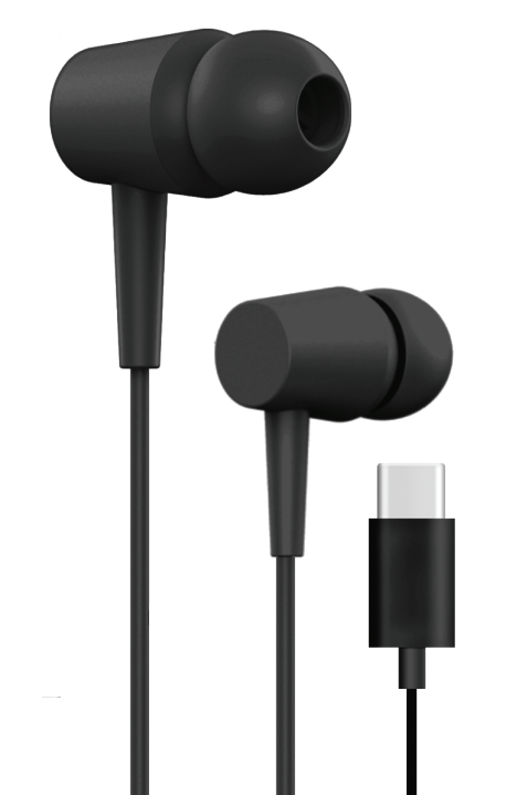 Auriculares Tipo C con micrófono HD