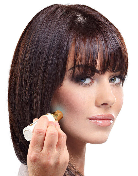 Depiladora facial compacta sin dolor