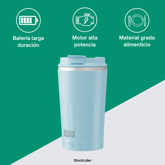 Vaso mezclador automático portátil