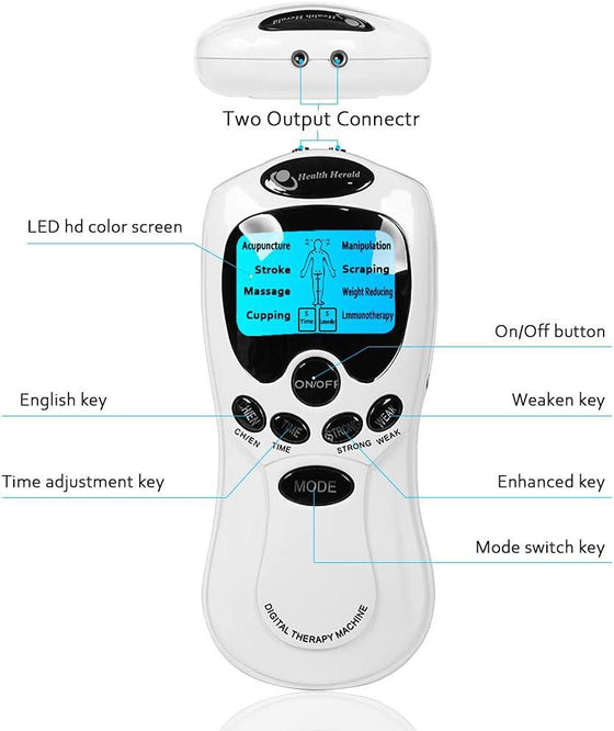 Electroestimulador EMS portátil para músculos