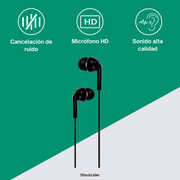 Auriculares con micrófono minijack