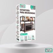 Estantería para microondas de cocina