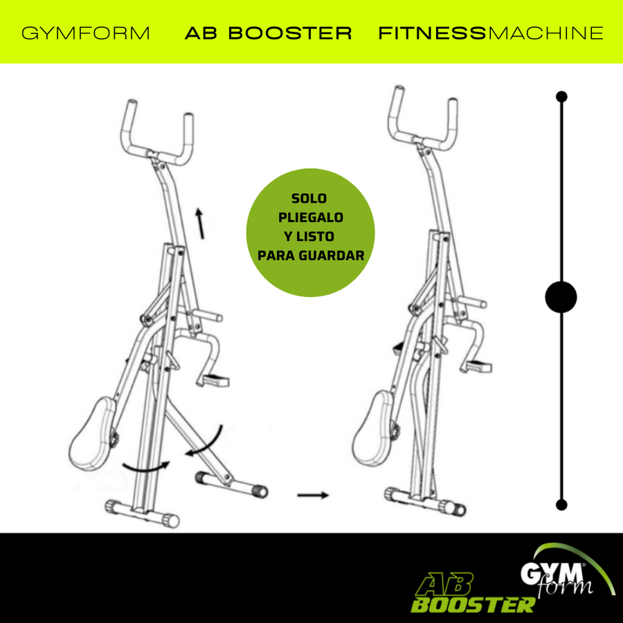 AB Booster Plus para entrenar en casa