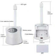 Luz inodoro sensor LED con movimiento