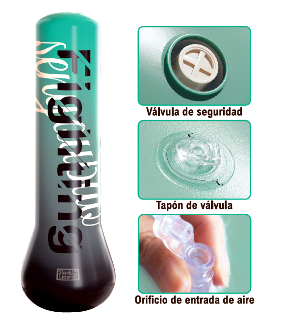 Saco de boxeo hinchable 120 cm