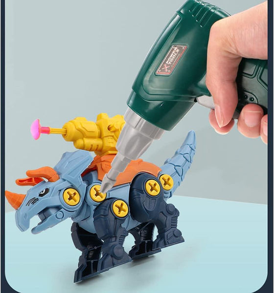 Bloques de construcción de dinosaurios para niños