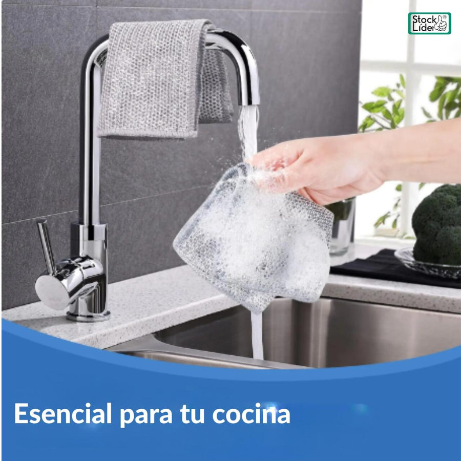 Paño de alambre reutilizable para cocina