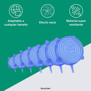 Tapa silicona multiusos para conservar mejor