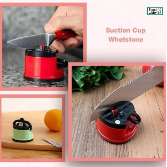 Afilador de cuchillos compacto y fácil