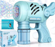 Pistola de burbujas Angel con luces LED