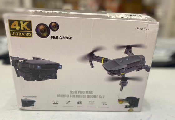 Dron plegable con cámara 4K compacto