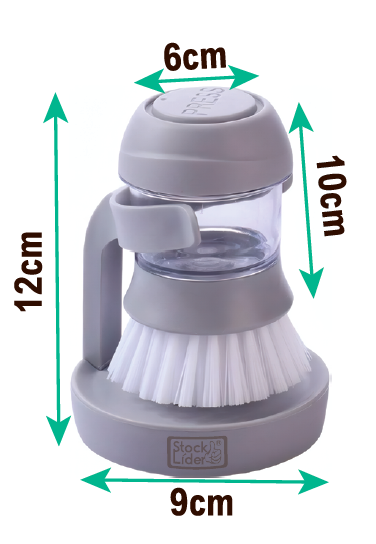 Cepillo con dispensador para limpiar mejor