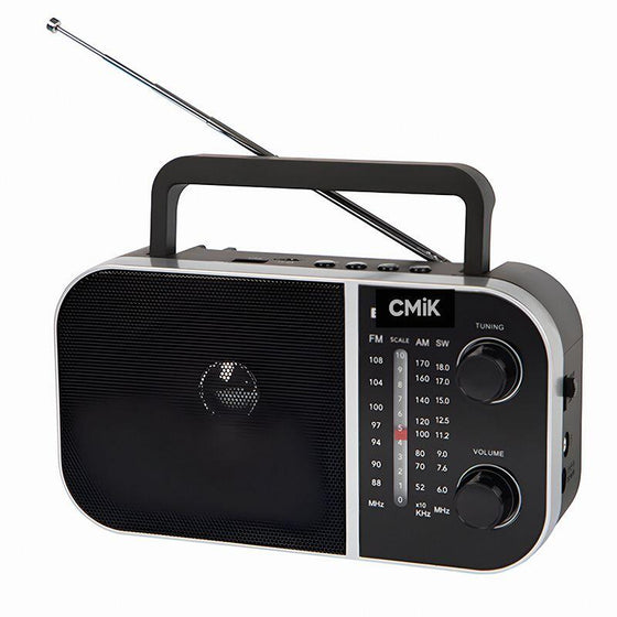 Radio FM AM SW Bluetooth portátil
