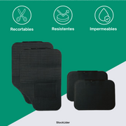 Alfombrillas de goma para coches recortables