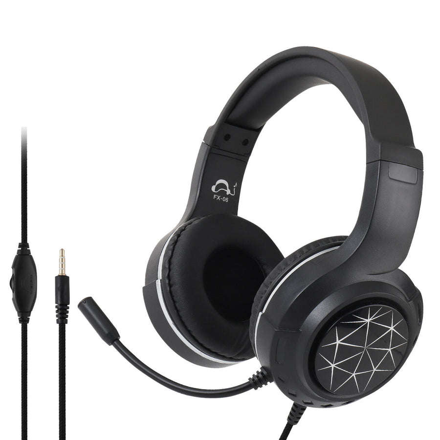 Auriculares gaming con micrófono 3,5 mm