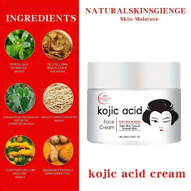 Crema de Ácido Kójico para Manchas