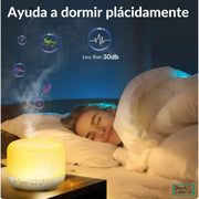 Humidificador con mando y luz LED