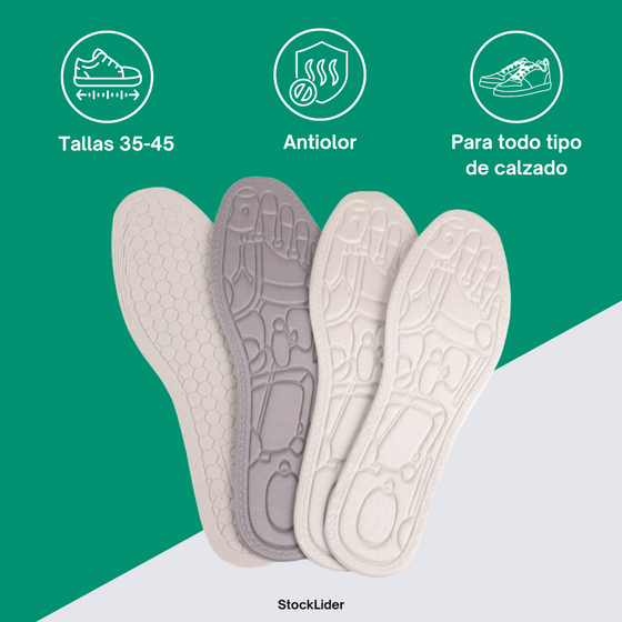 Plantillas recortables para calzado