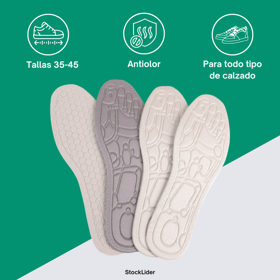 Plantillas recortables para calzado