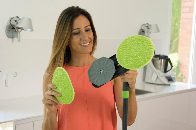 Mopa giratoria 360º para suelos duros