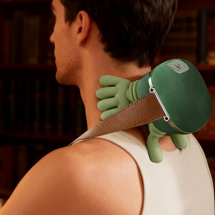 Masajeador cervical y espalda 4D con calor
