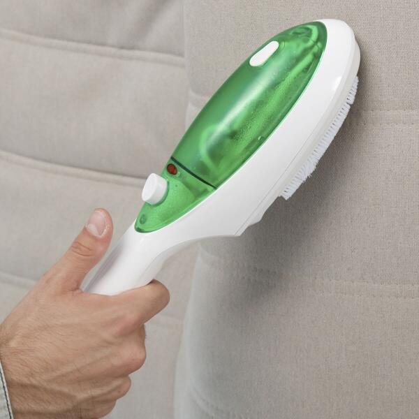 Plancha de vapor vertical compacta