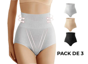 Bragas faja push up pack de 3