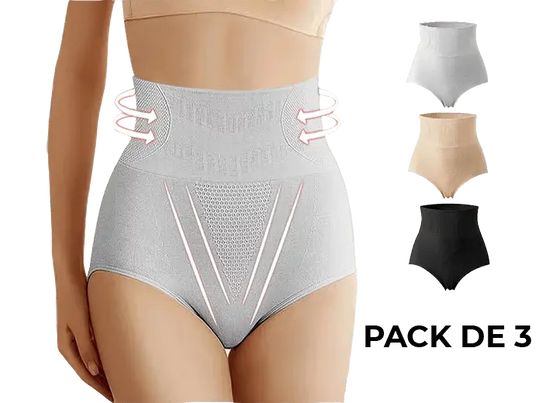 Bragas faja push up pack de 3