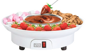 Máquina de fondue para chocolate y queso