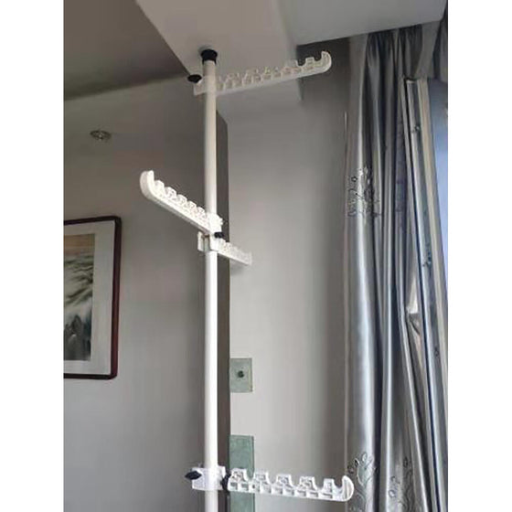 Perchero extensible de ropa ajustable
