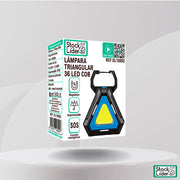 Lámpara triangular LED COB portátil